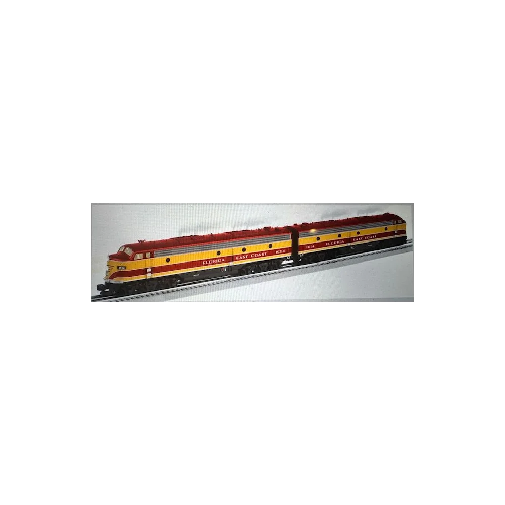 LIONEL 6-39606 FLORIDA EAST COAST E9 AA DIESEL SET #1594, #1031 (USED)